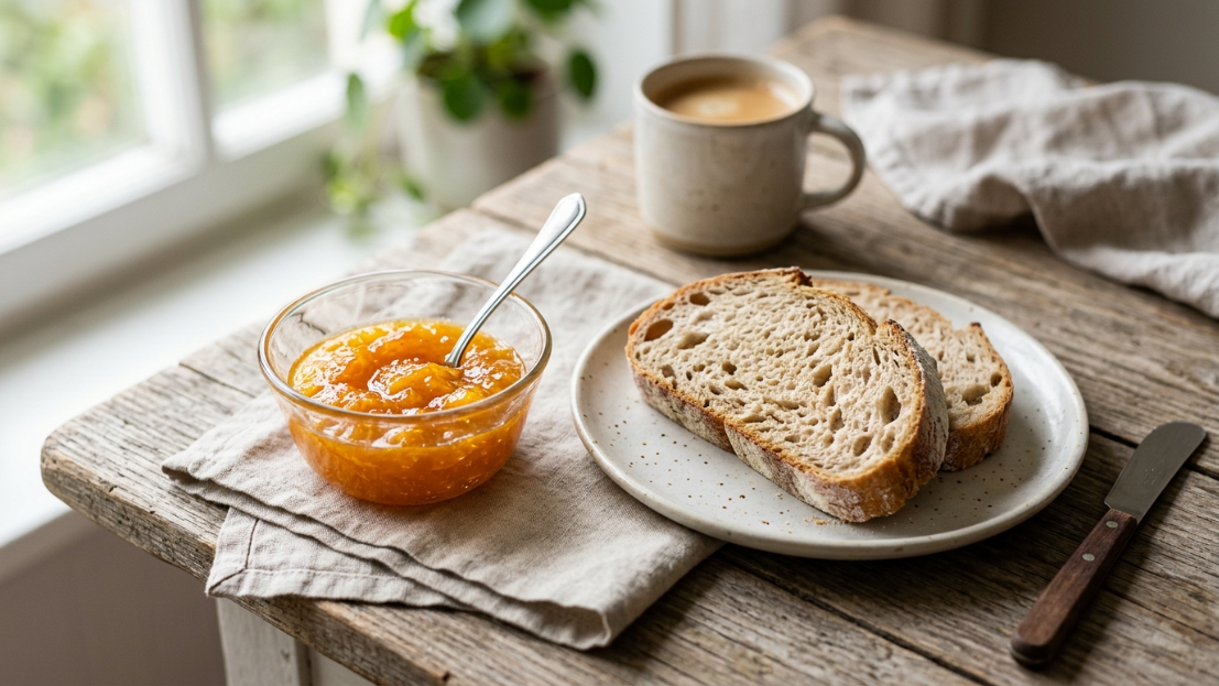Wie wird Bodrum-Mandarinenkonfitüre beim Frühstück verwendet?