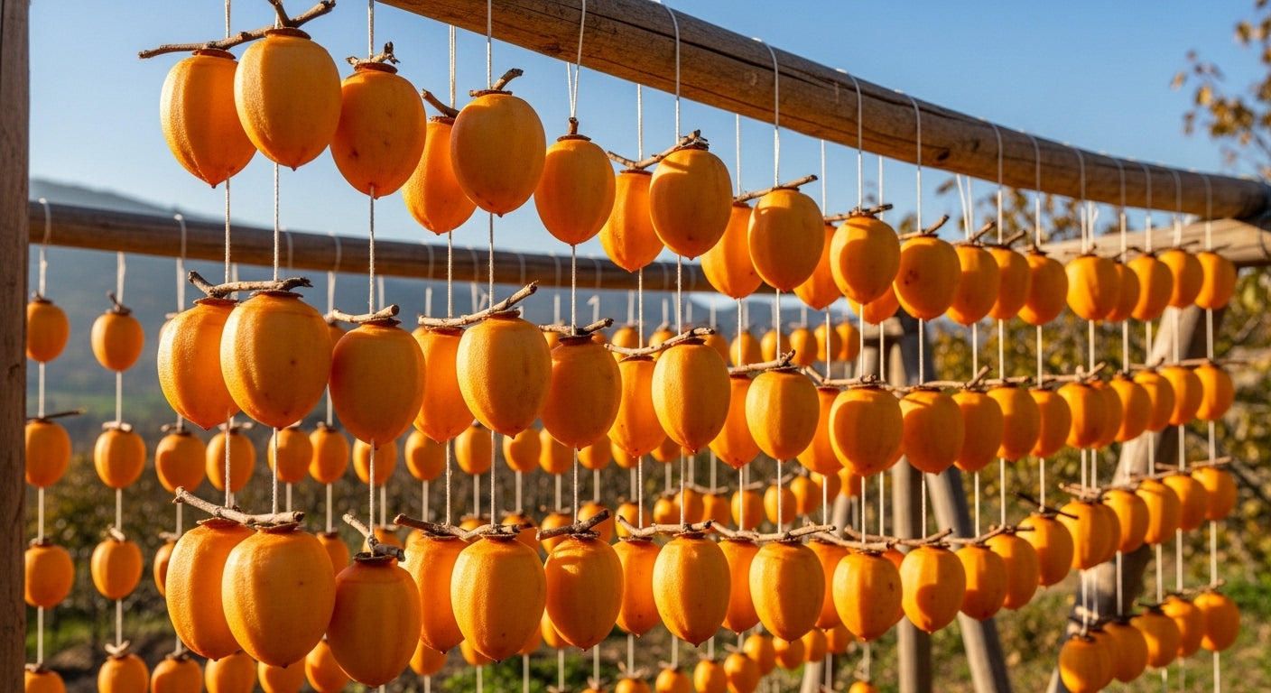 Wie Wird Die Kaki Getrocknet?