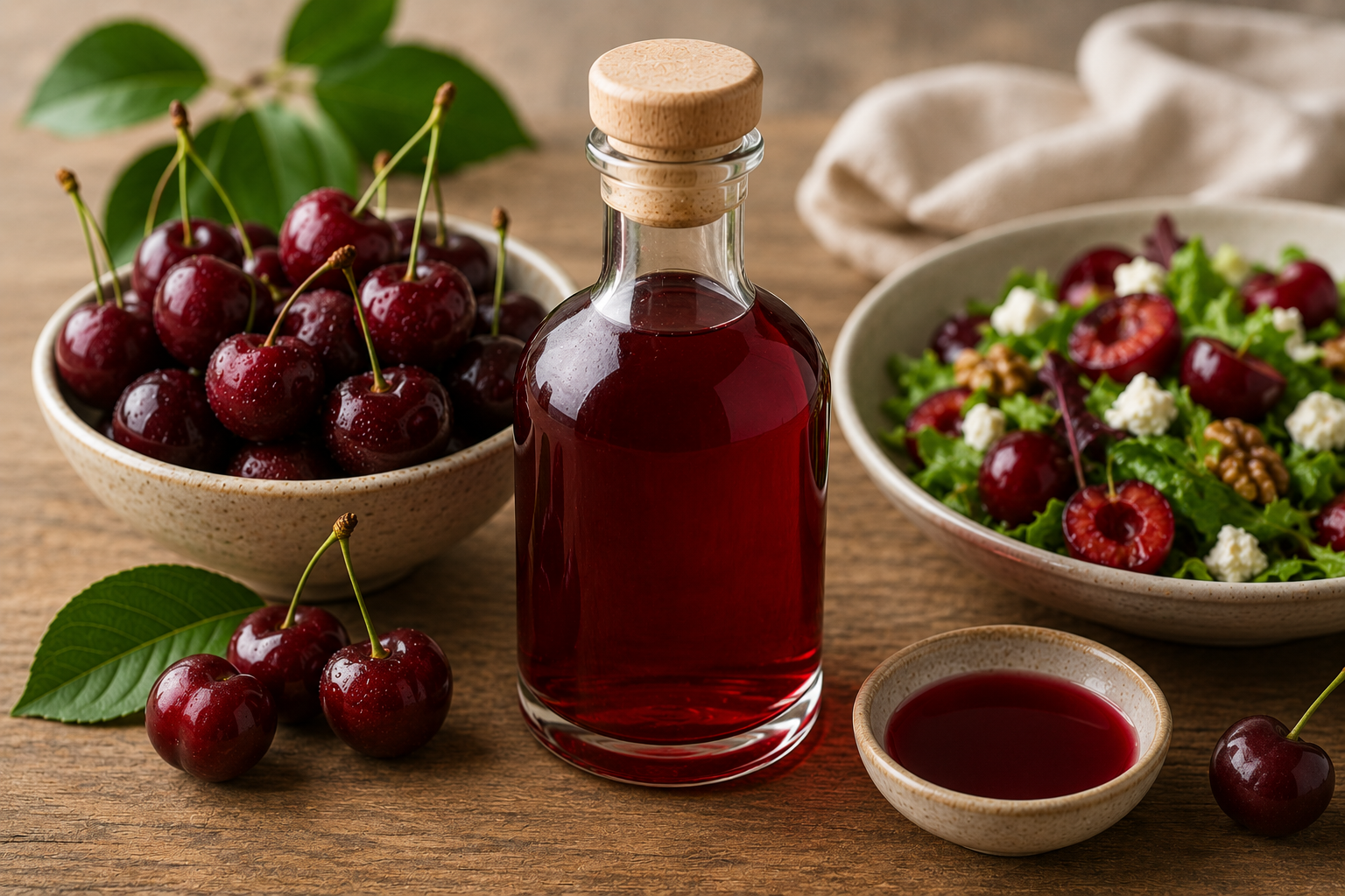 Sauerkirschenessig – Fruchtig-Säuerliche Würze für die Küche