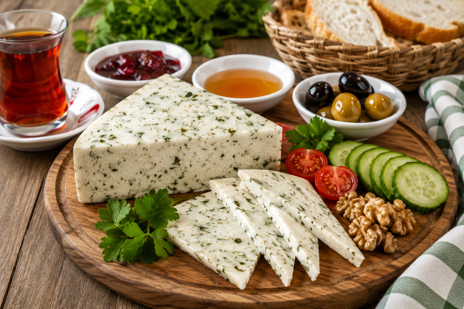 Wie wird Van Otlu Peynir beim Frühstück und in Börek-Rezepten verwendet?