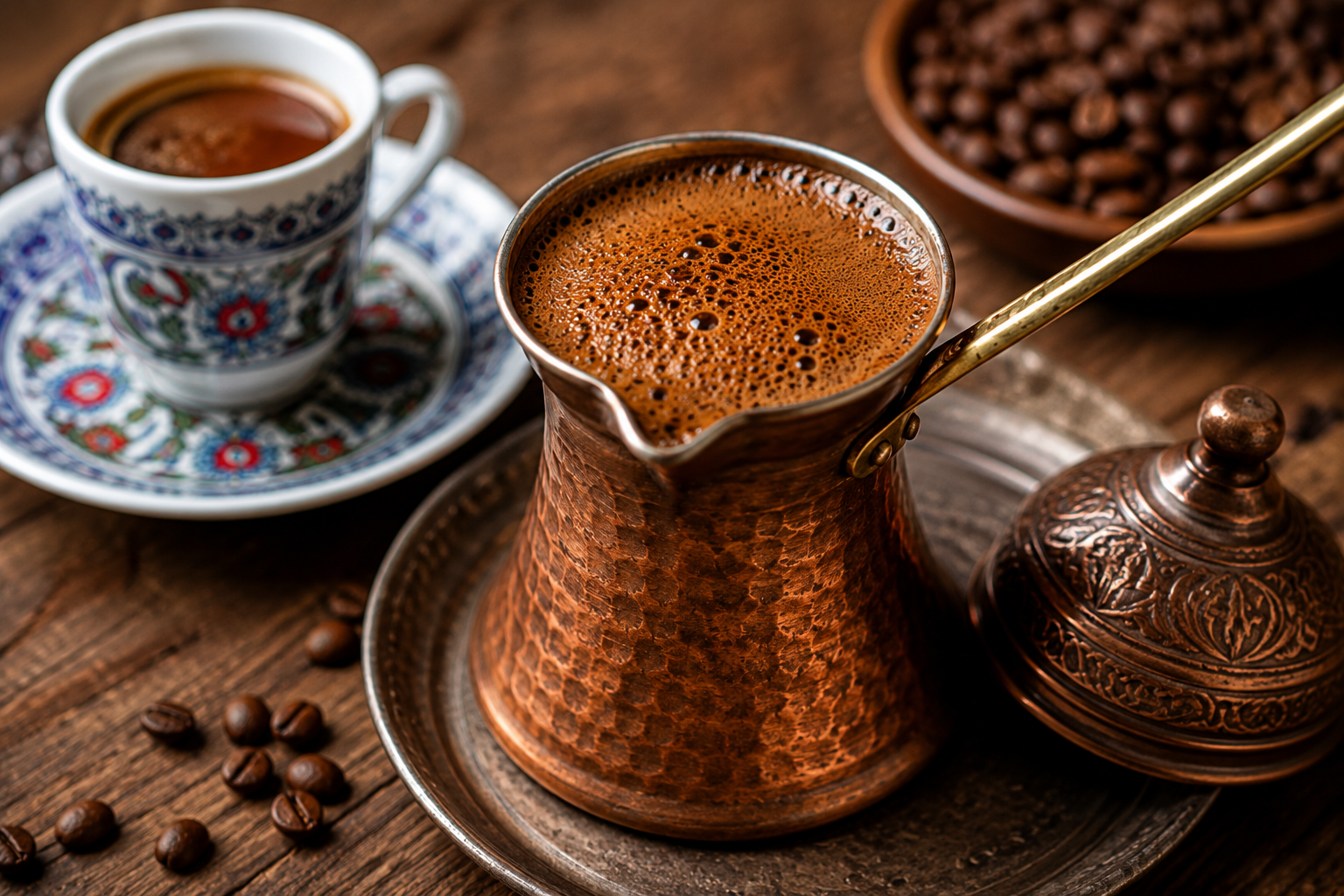 Warum schäumt türkischer Kaffee nicht?