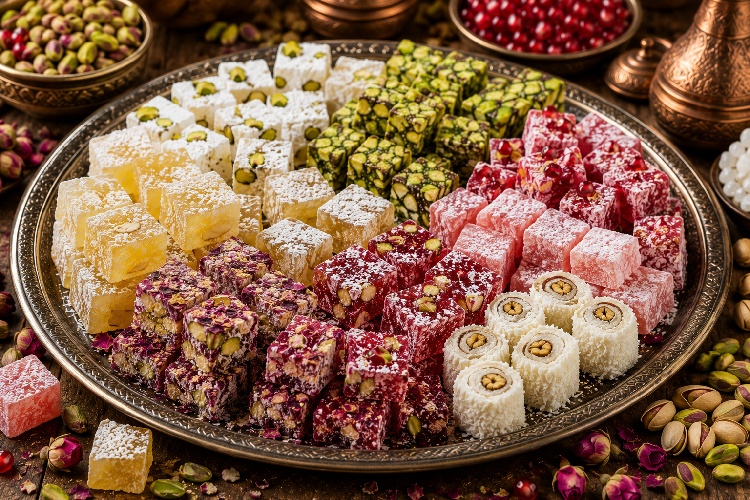 Türkisches Lokum: Pistazie, Mastix, Granatapfel & Mehr – Für Jeden Geschmack