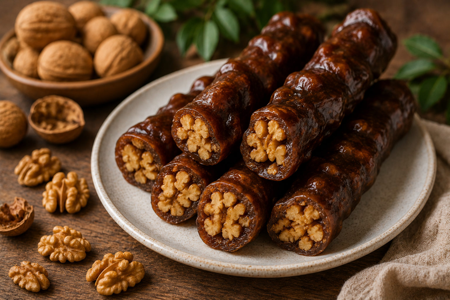 Was ist Walnuss-Sucuk oder Cevizli Sucuk?