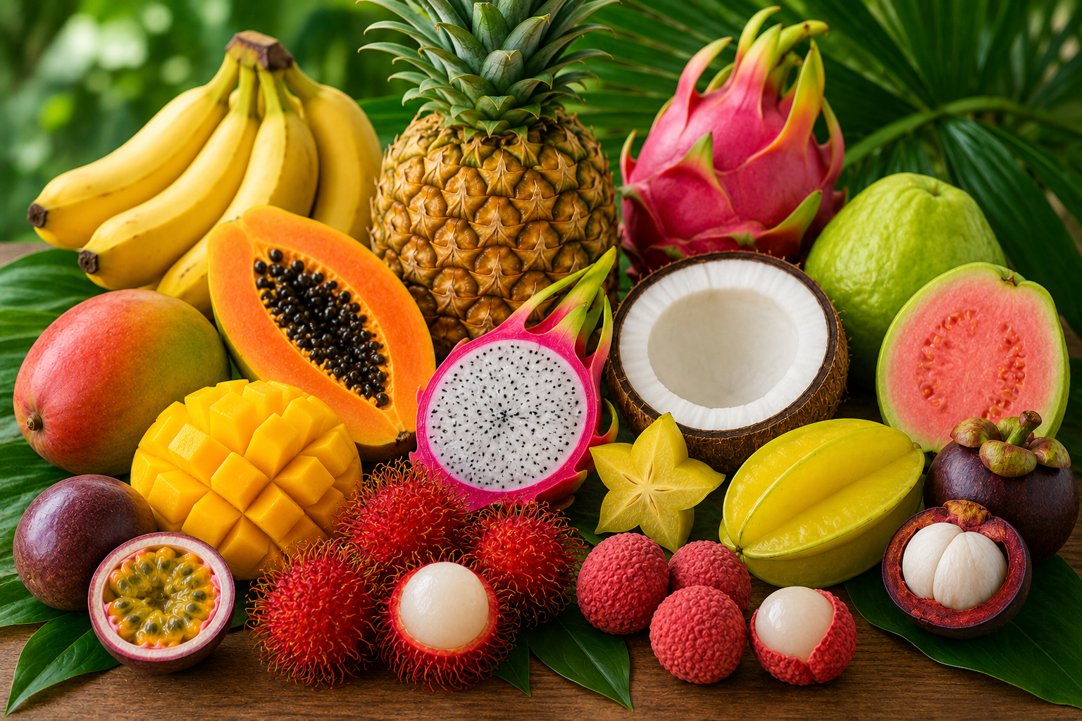 Was sind tropische Früchte? Welche tropischen Früchte sind am bekanntesten?