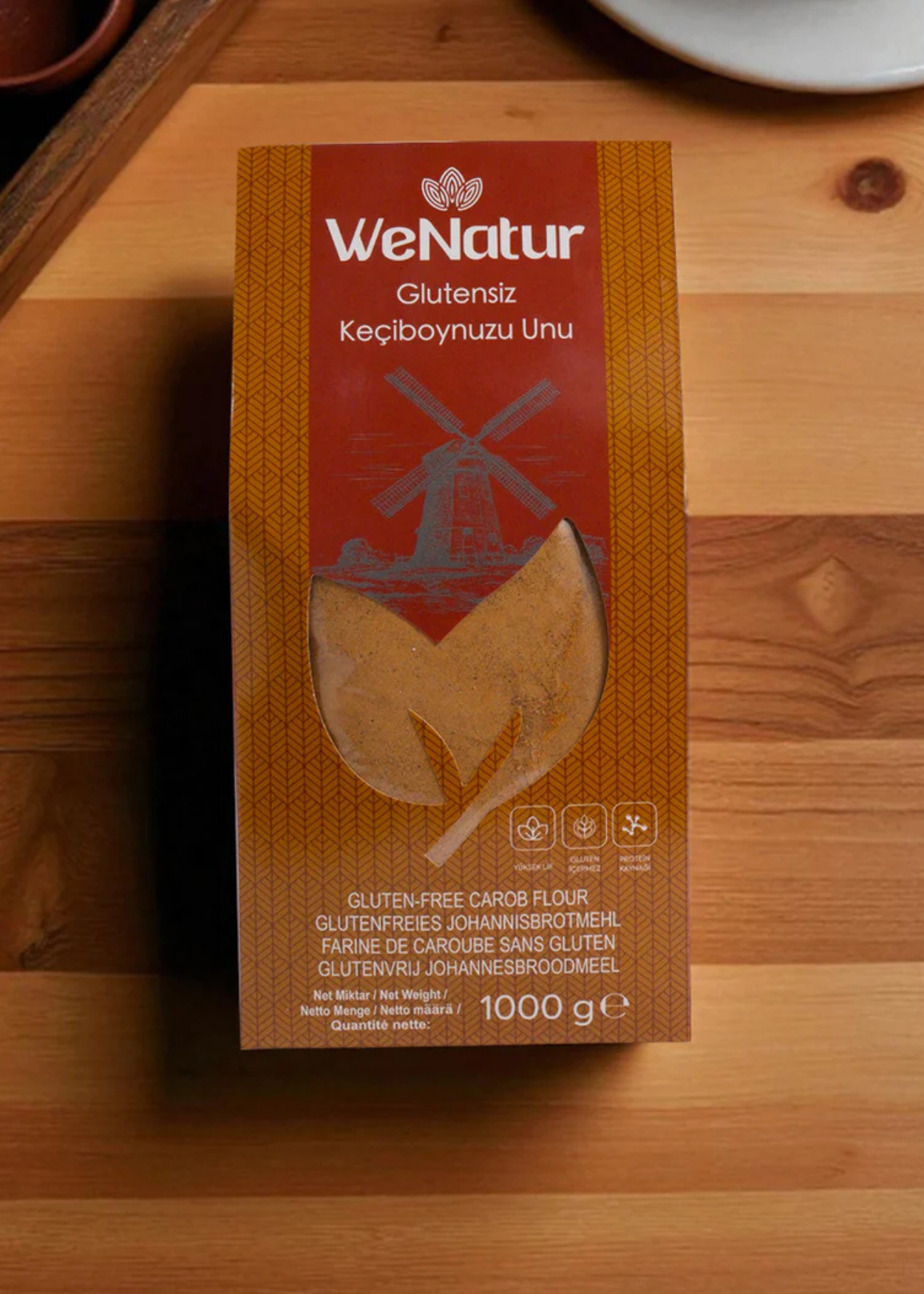 Glutenfreies Johannisbrotkernmehl