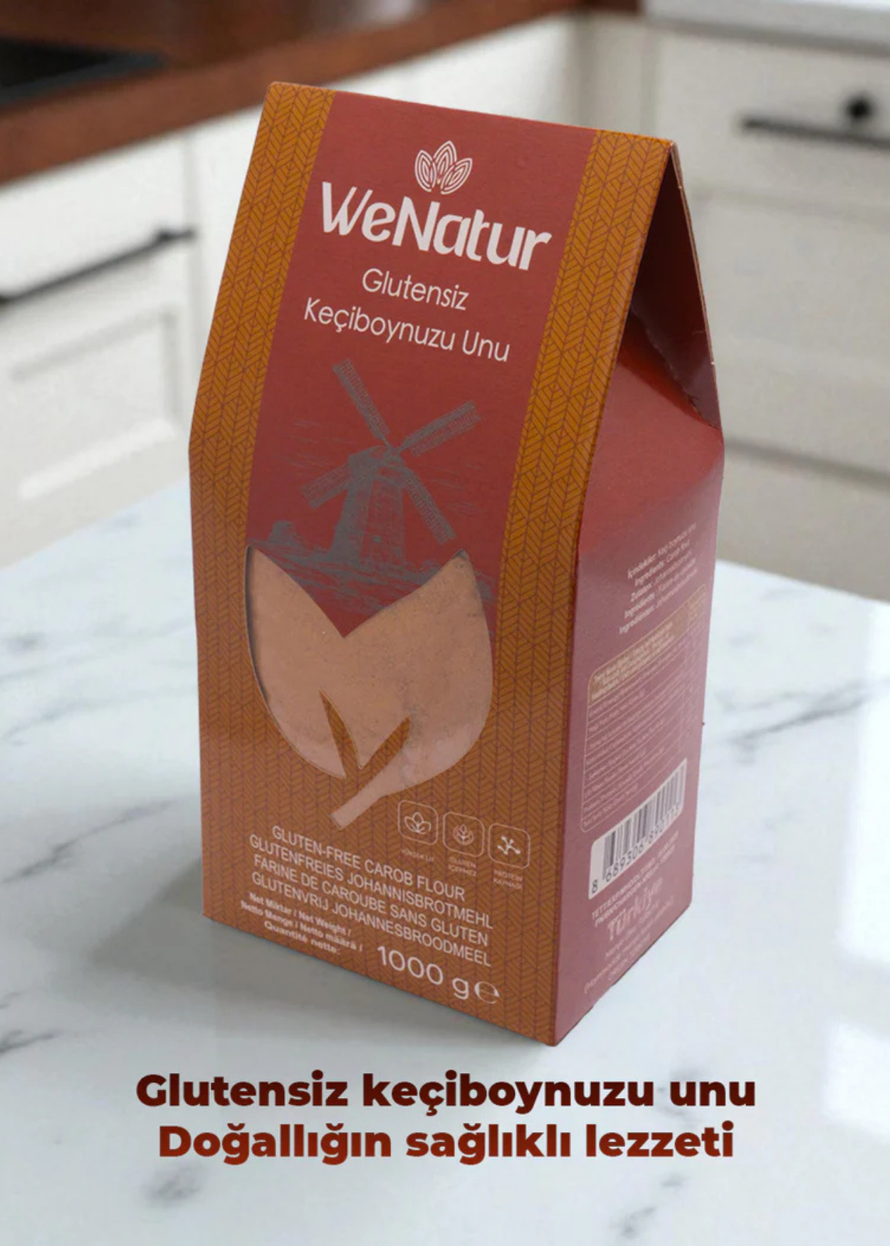 Glutenfreies Johannisbrotkernmehl