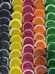 Fruchtgelee in Scheiben