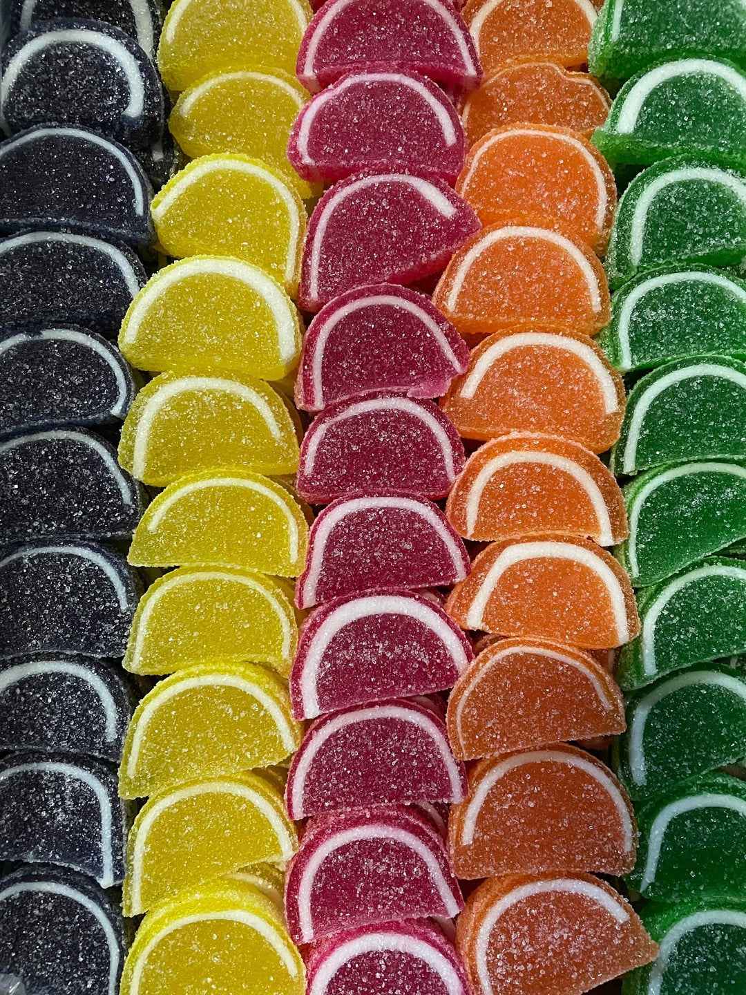 Fruchtgelee in Scheiben