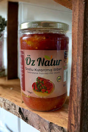 Gebratene Paprika mit Soße