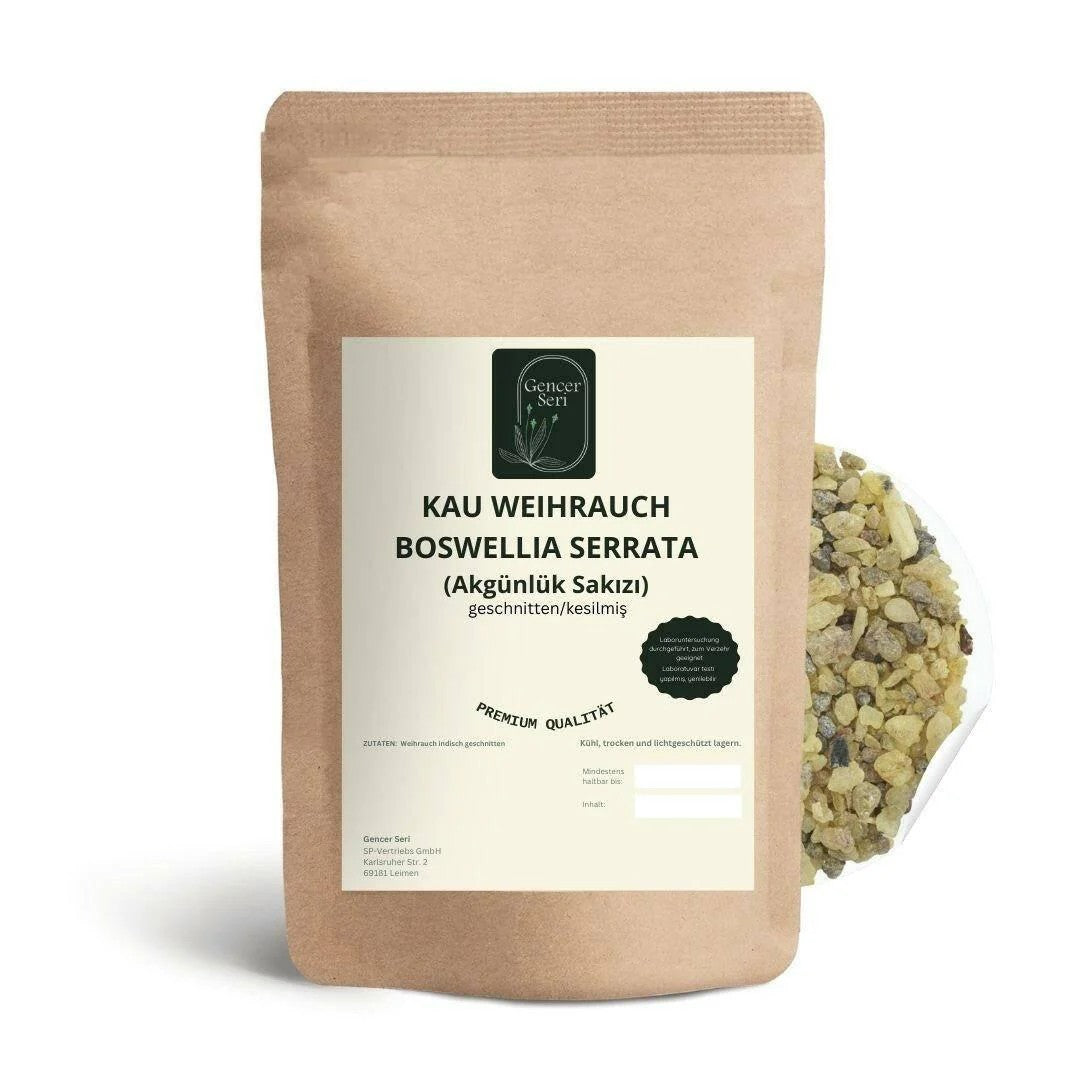 Kau Weihrauch Boswellia Serrata (geschnitten) von Gencer Seri 250g