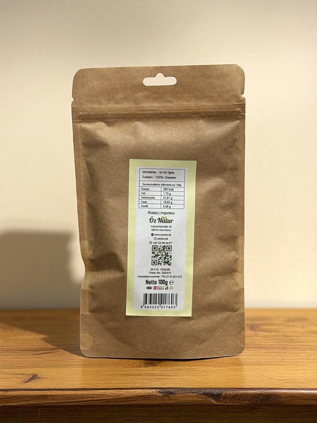 Silberbeerenpulver (İğde Tozu) 100g