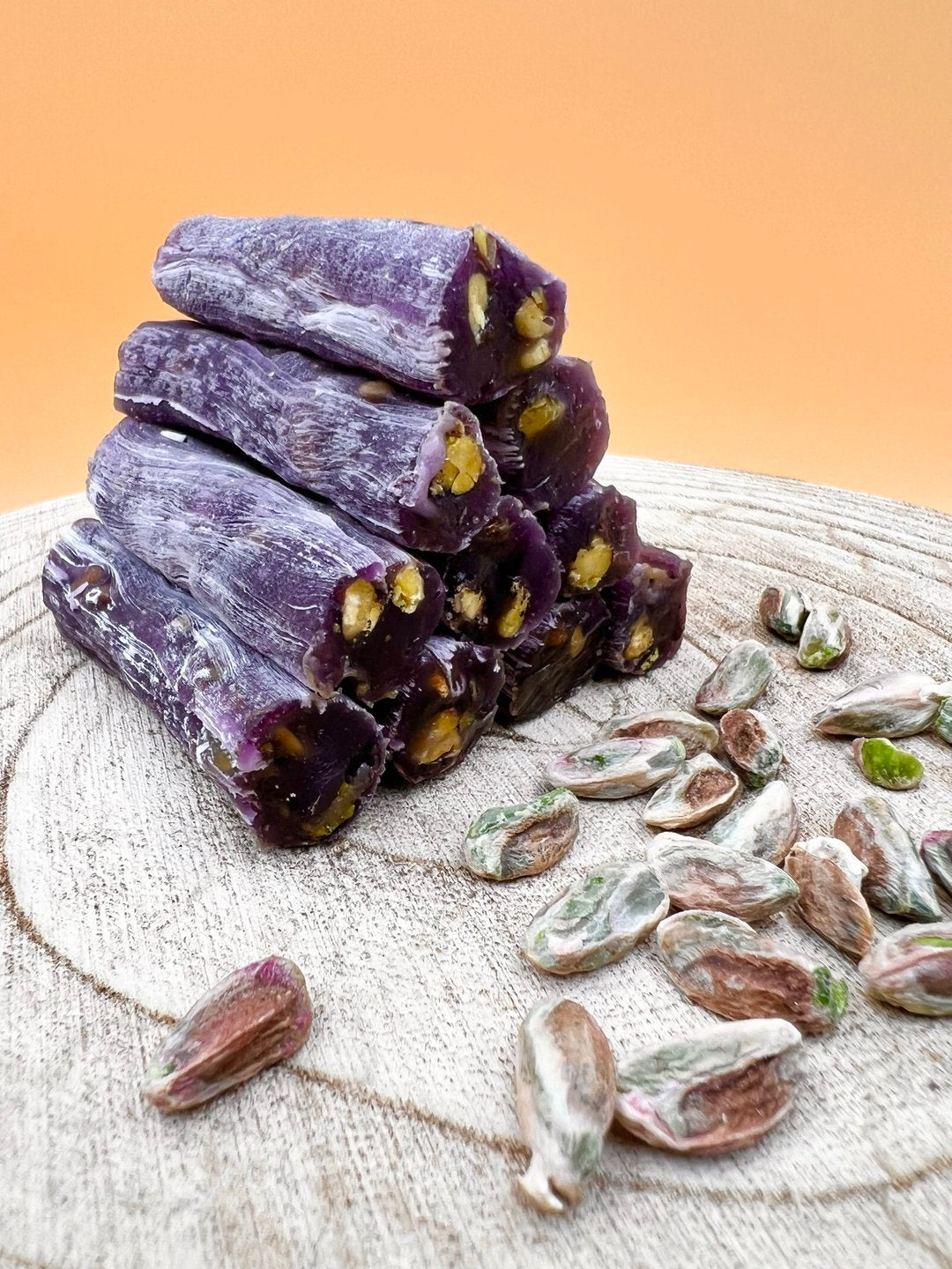 Turkish Delight Finger Lokum mit Pistazien & Brombeere 500g