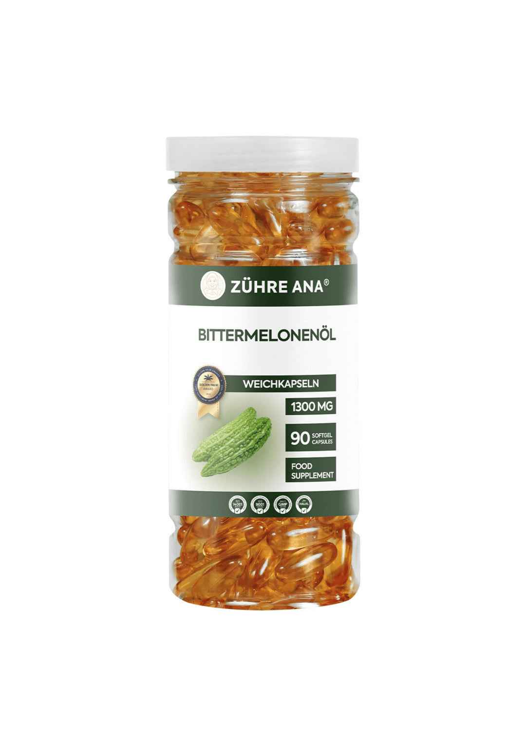 Zühre Ana Bittermelonenöl Weichkapseln (90 Kapseln)