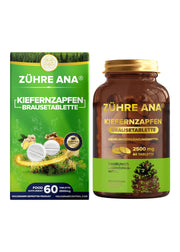 Zühre Ana Kiefernzapfen Brausetabletten (Servi-Kozalağı-Efferveszent) 2500 mg – 60 Tabletten
