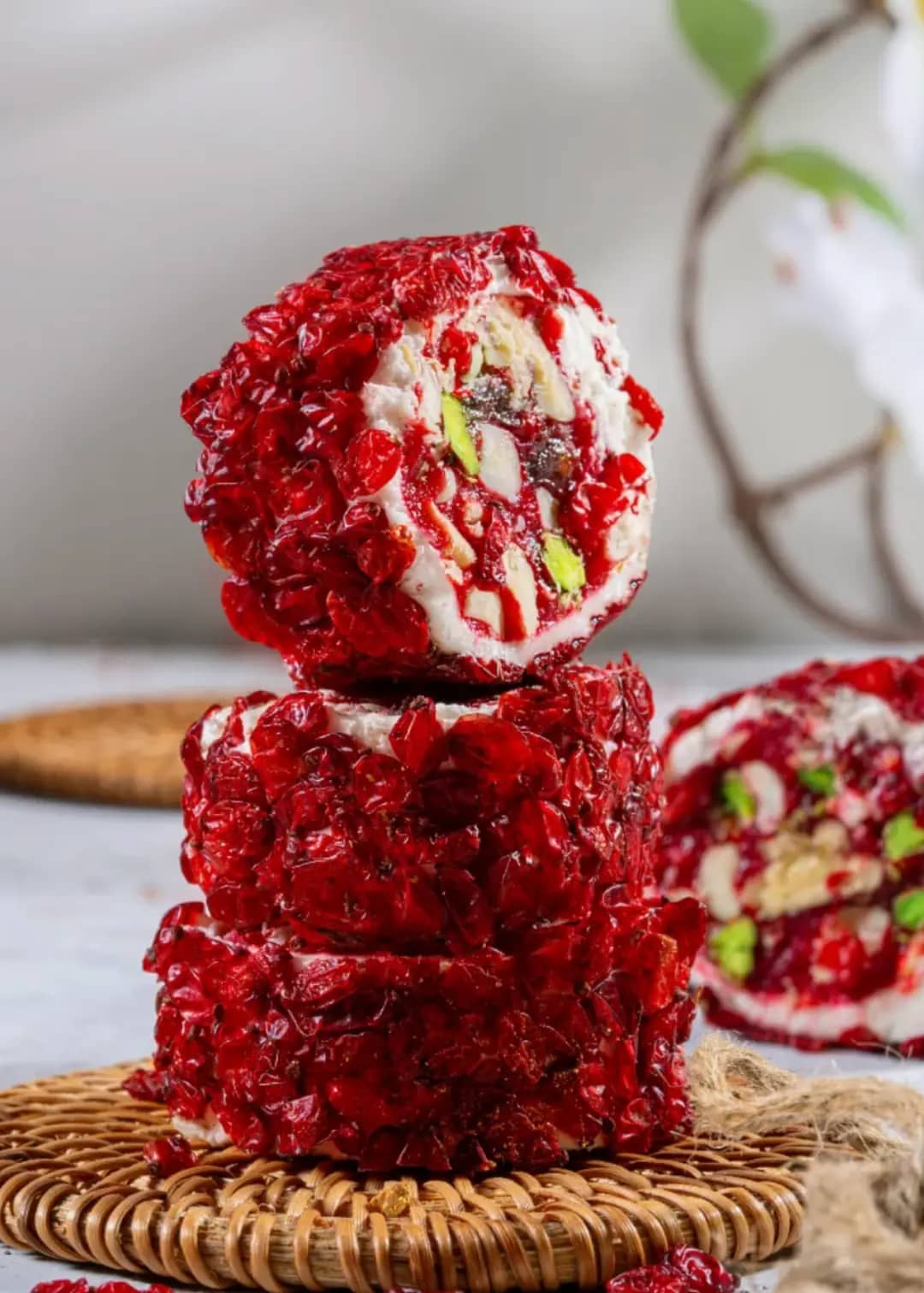 Turkish Delight Lokum mit Berberitze-Nuts-Mix