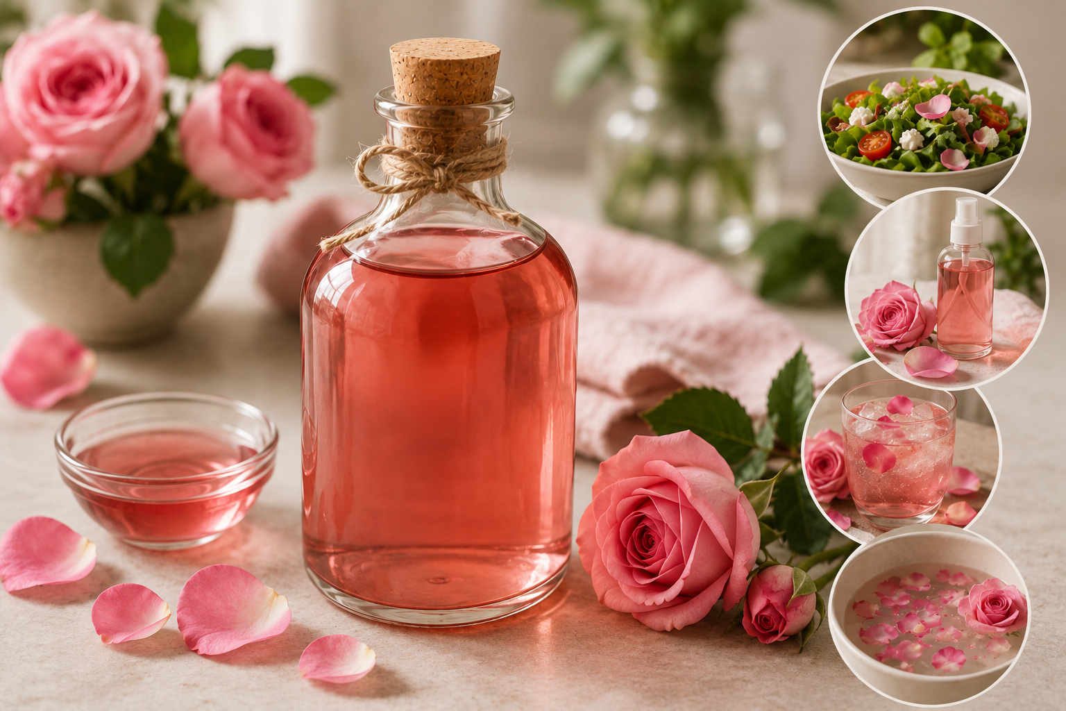 Rosenessig – Eigenschaften & Verwendung im Alltag