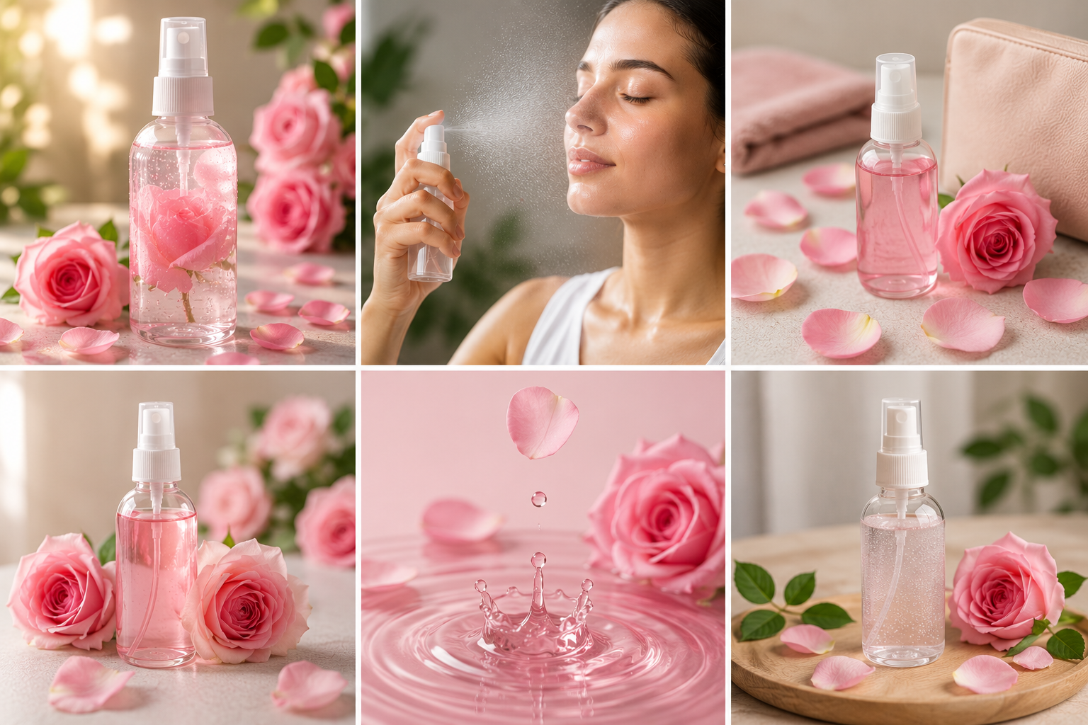 Was ist Rosenwasser Spray?