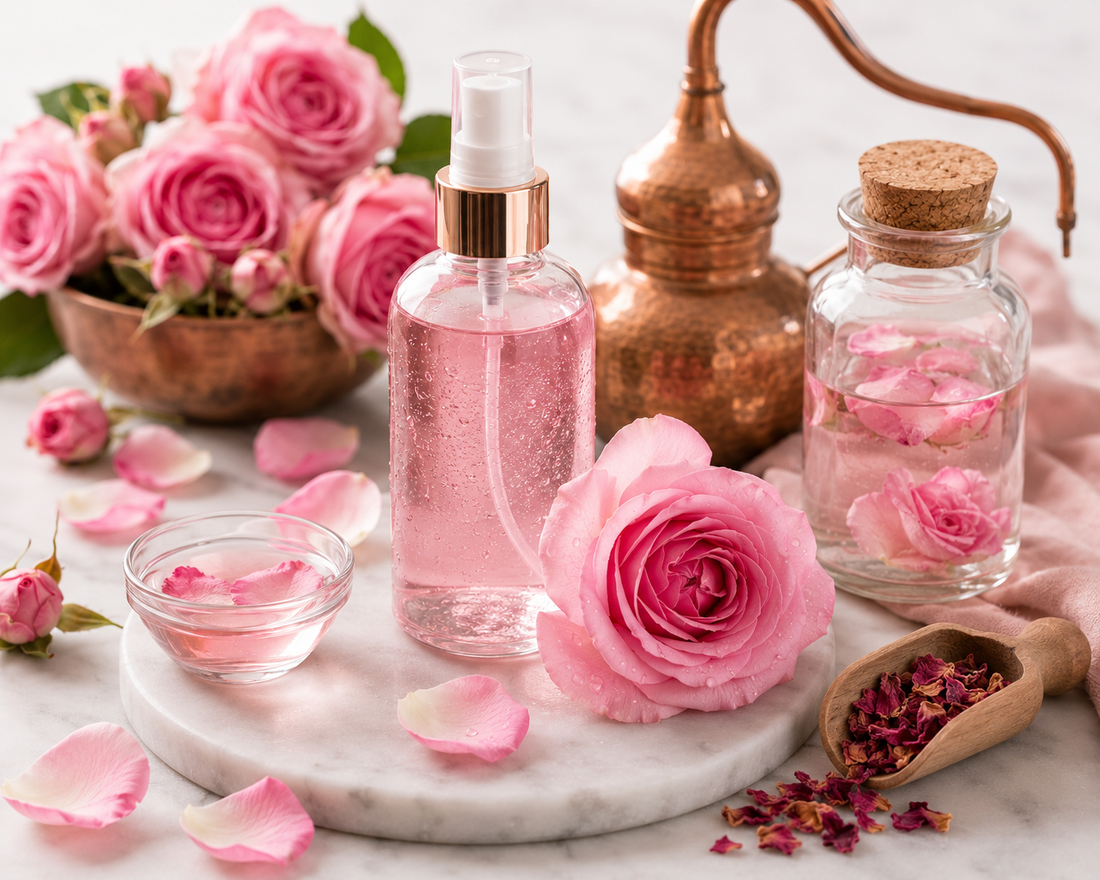 Rosenwasser – Anwendung & Herstellung für Pflege und Aromatherapie
