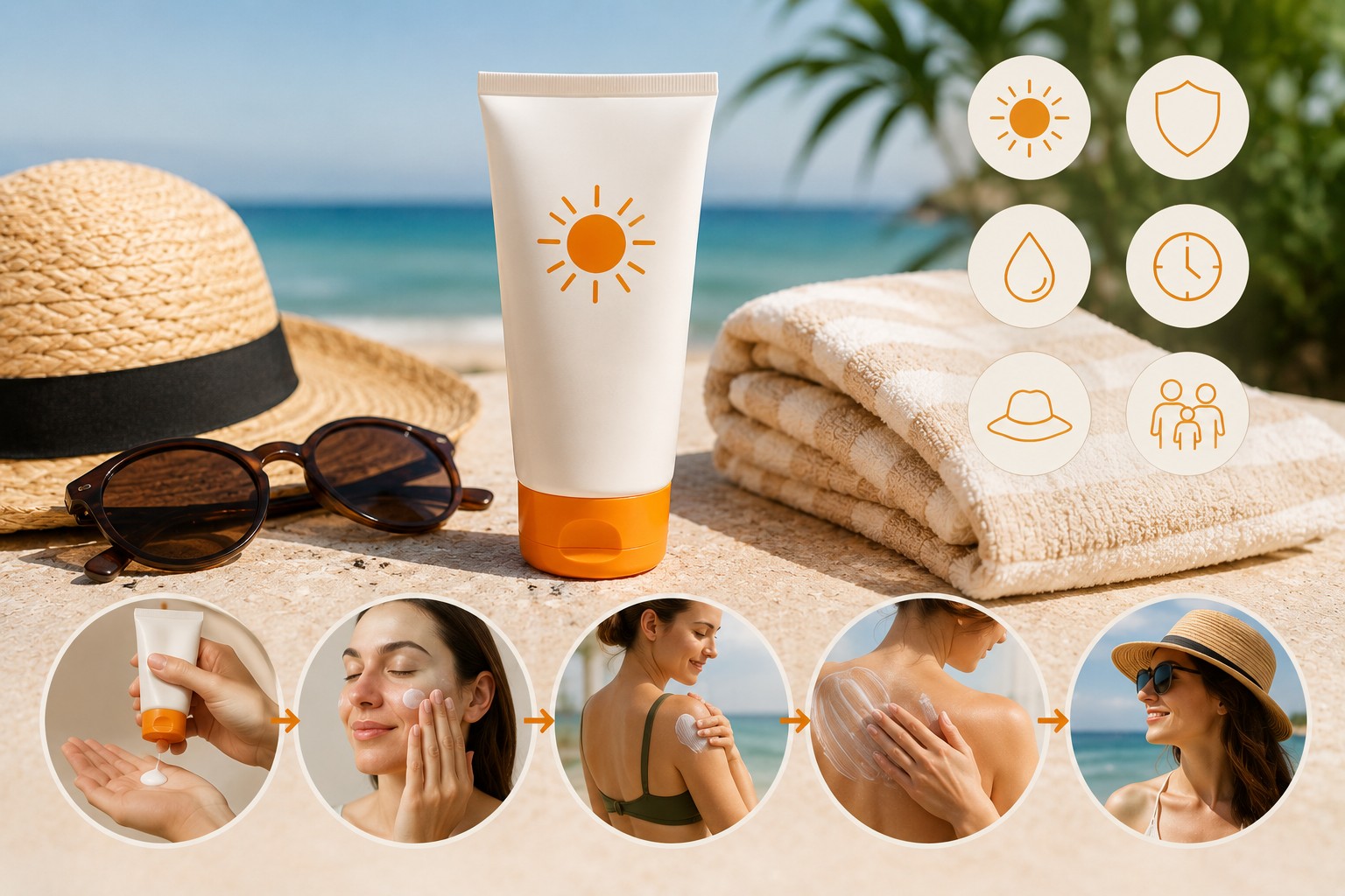 Sonnencreme richtig auswählen und anwenden – Tipps für den Alltag
