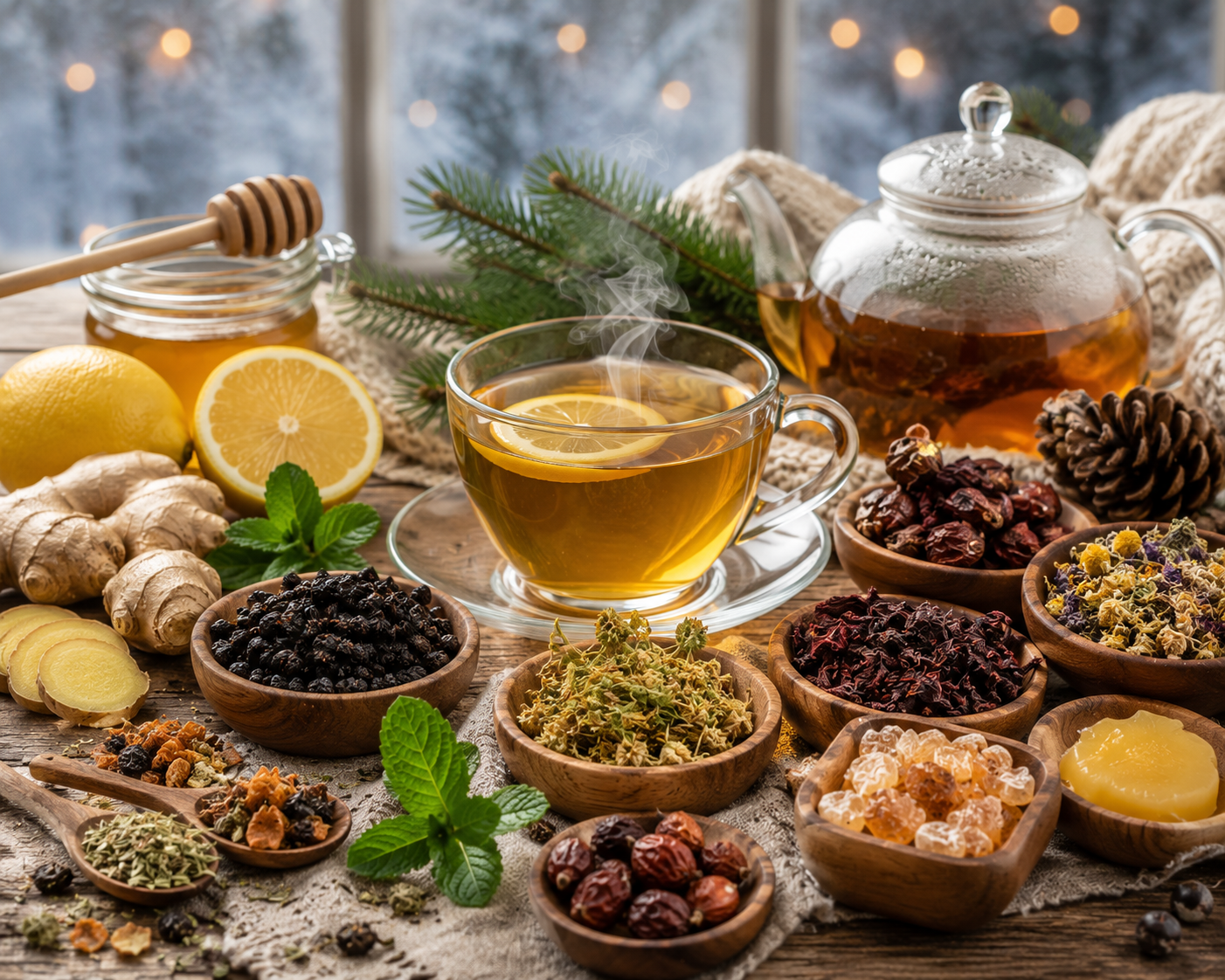 Wintertee und Naturprodukte – Beliebte Begleiter in der kalten Jahreszeit