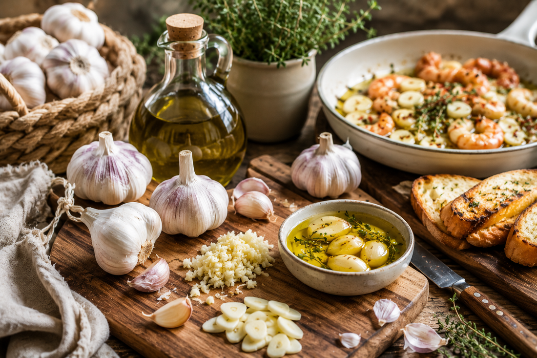 Knoblauch richtig verwenden: Lagerung, Rezepte und Küchenideen