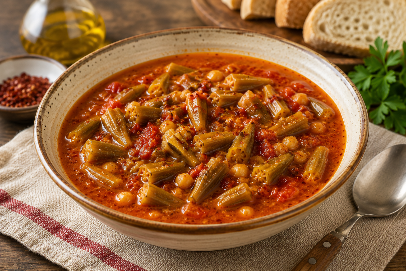 Worauf sollte man bei der Zubereitung von getrockneter Okra-Suppe achten?