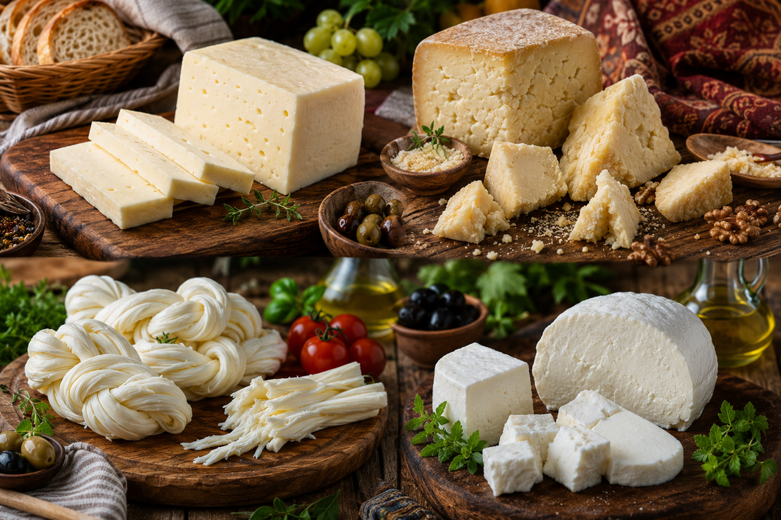 Türkische Käsesorten: Ezine, Tulum, Çeçil und Büffelkäse im Überblick