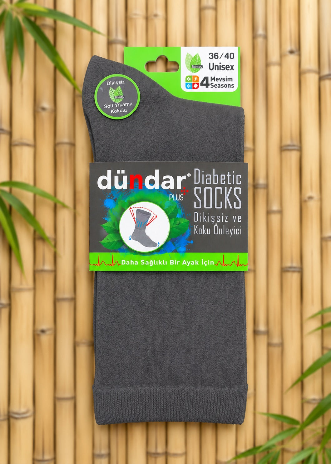 Dündar Bambus Socken – Nahtlos, Geruchshemmend & Soft-Washed