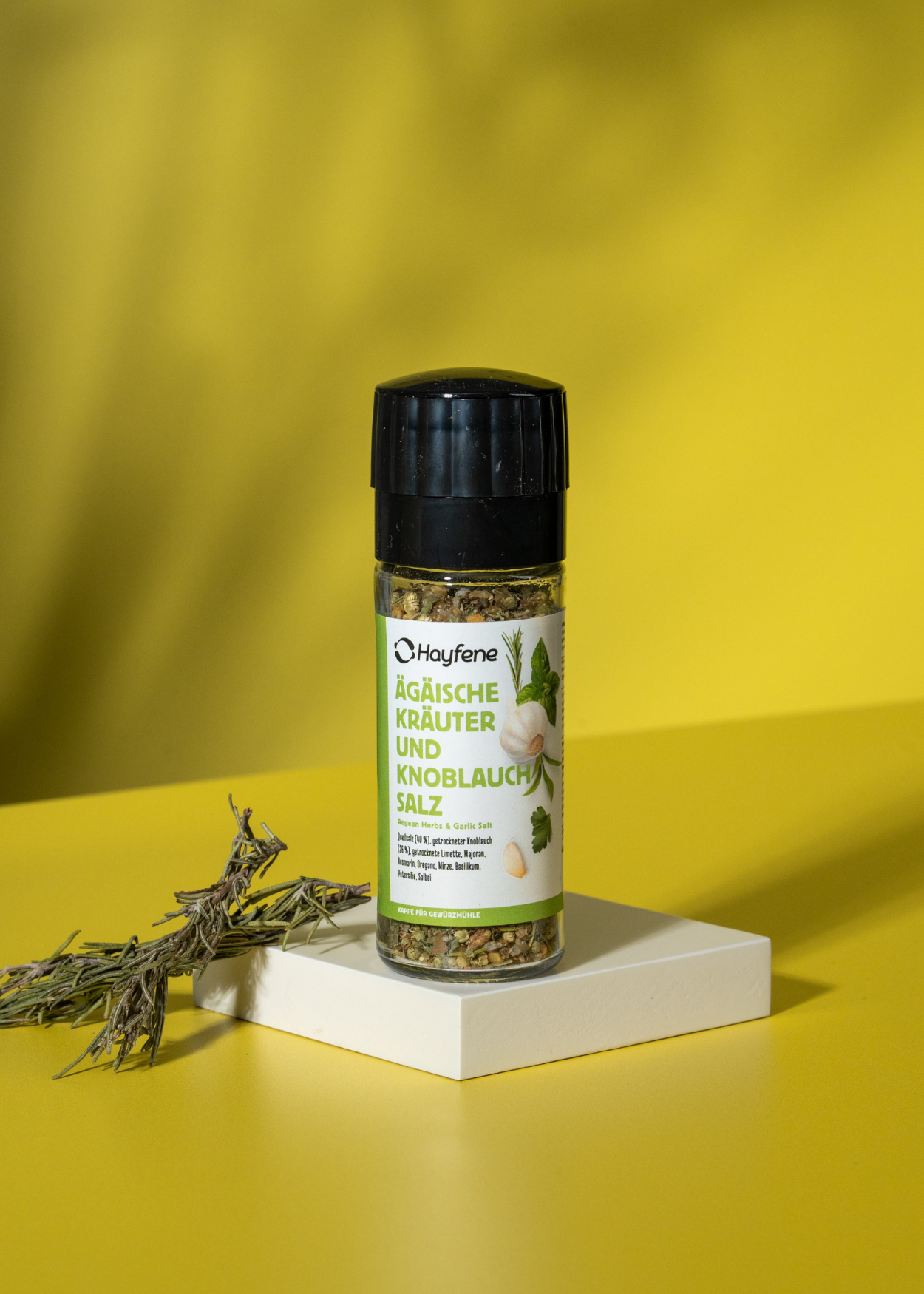 Hayfene Ägäische Kräuter Und Knoblauch Salz