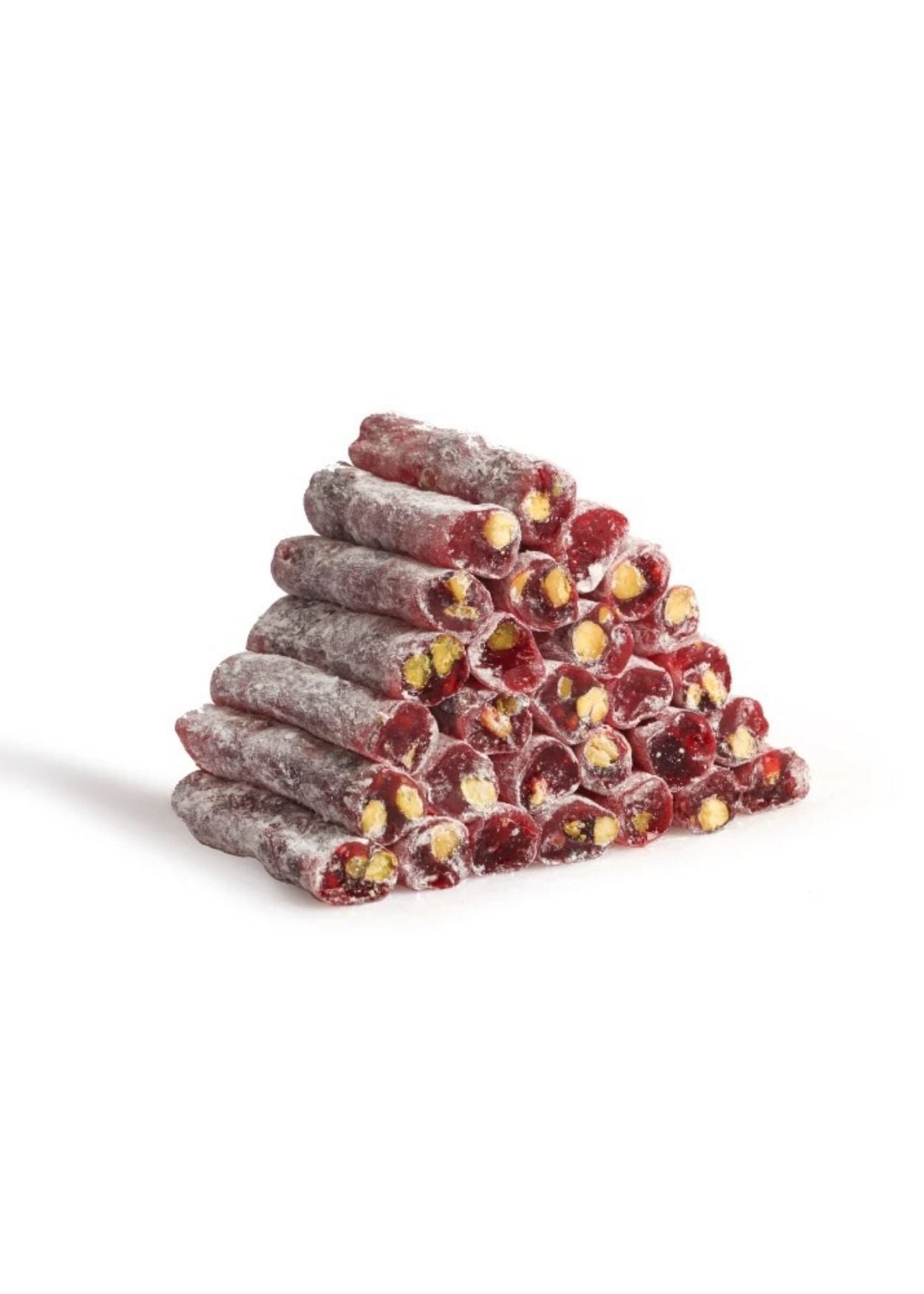 Turkish Delight Finger Lokum with Pistachio Pomegranate
