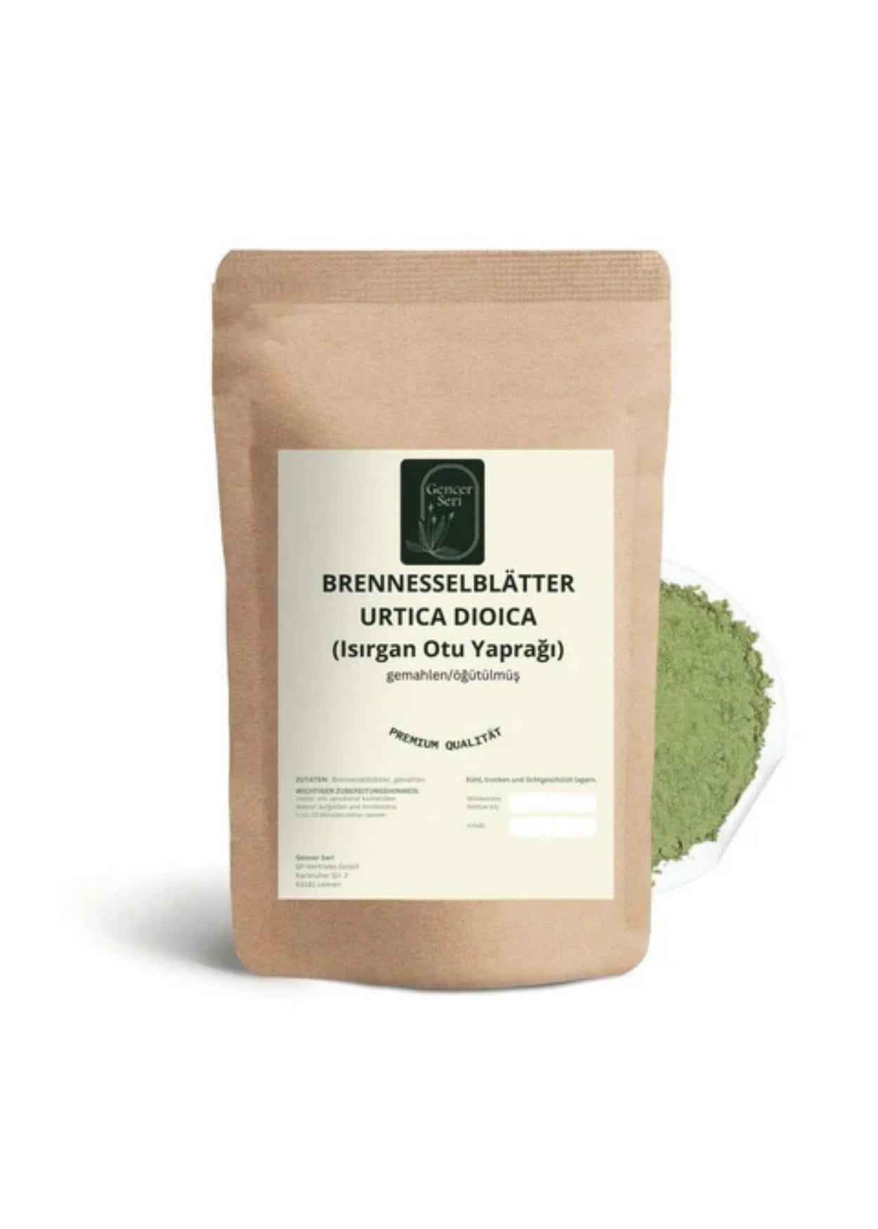 Gencer Seri Brennesselblätter gemahlen