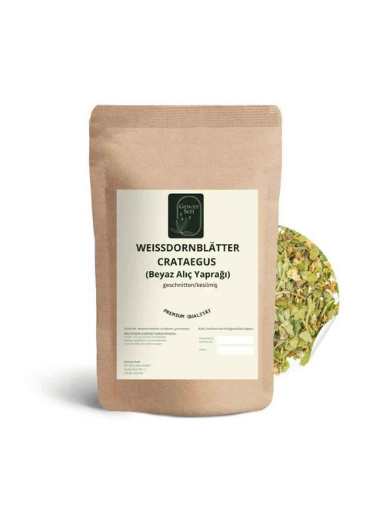 Gencer Seri Weißdornblätter (geschnitten)