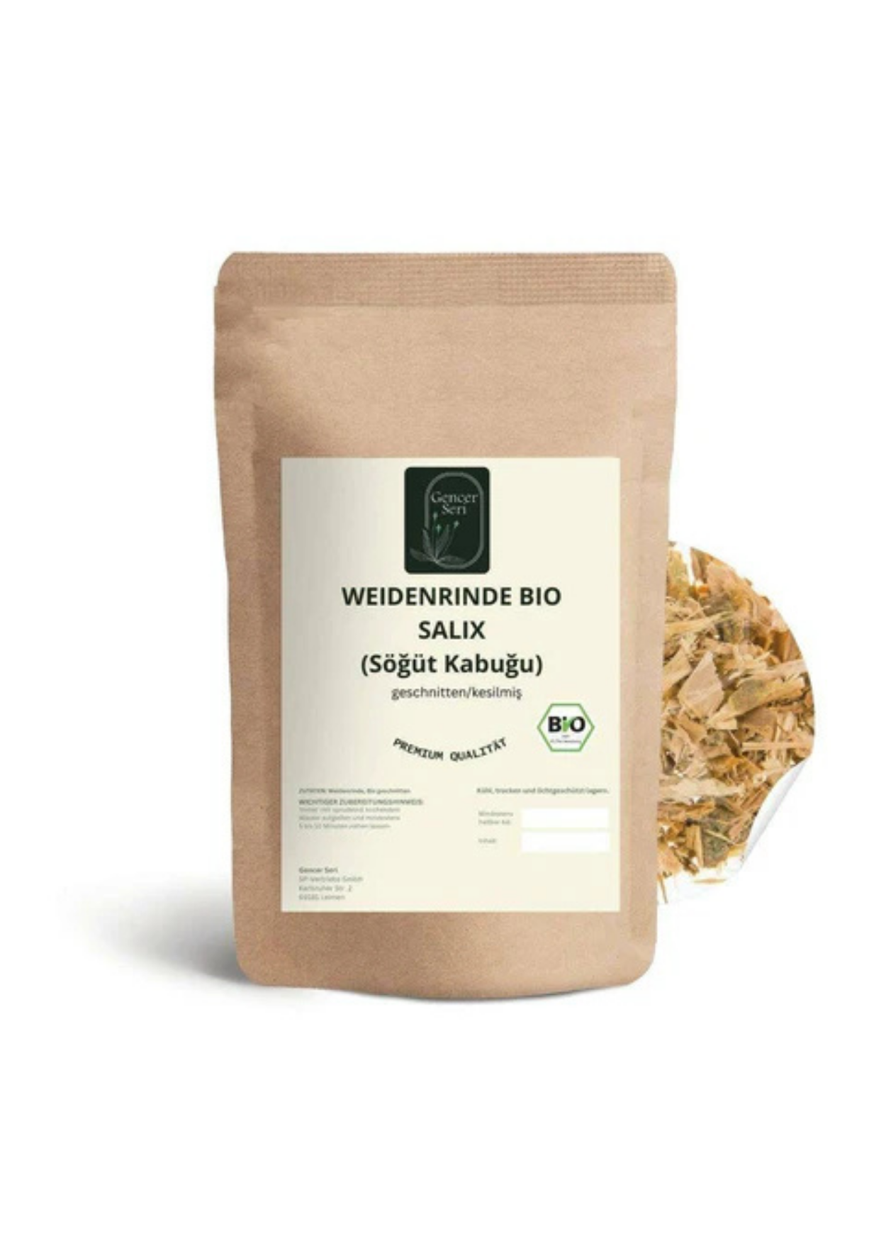 Gencer Seri Weidenrinde BIO (geschnitten)