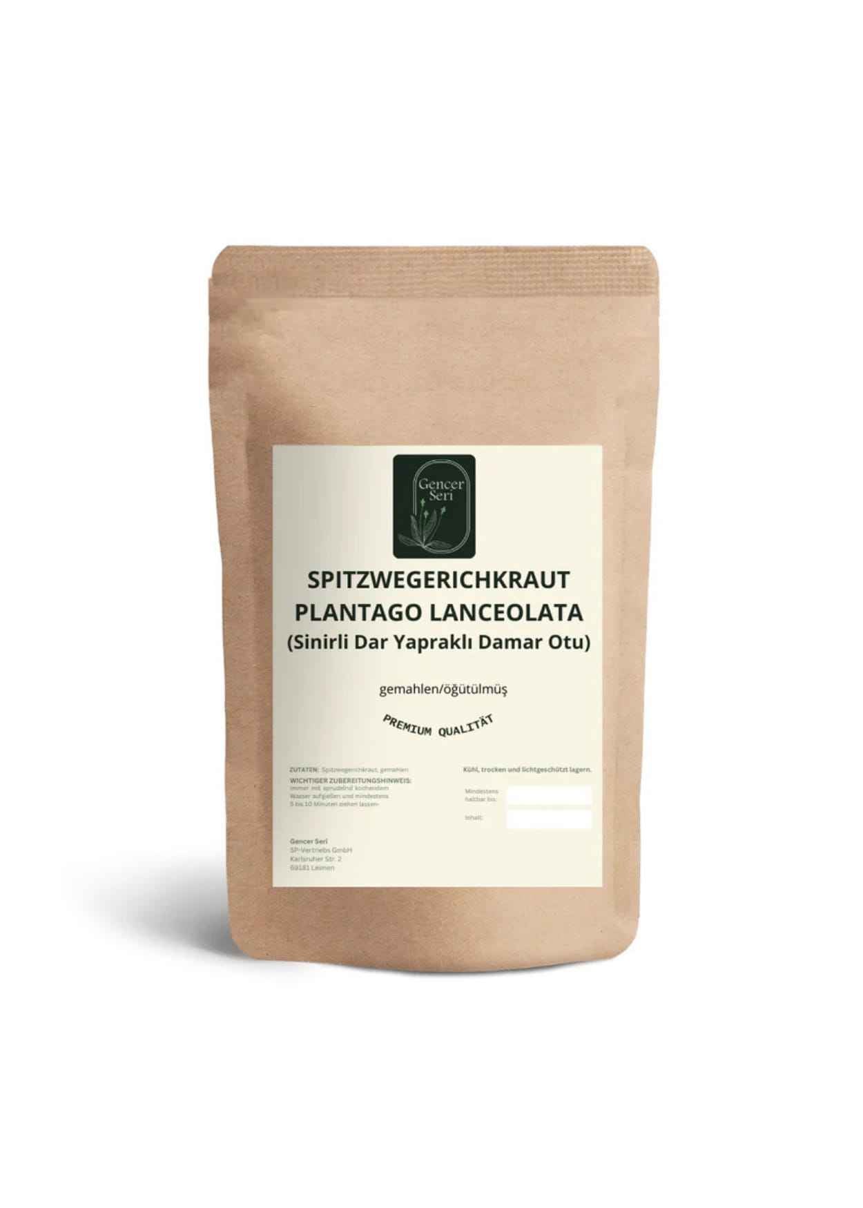 Gencer Seri Spitzwegerichkraut (geschnitten)