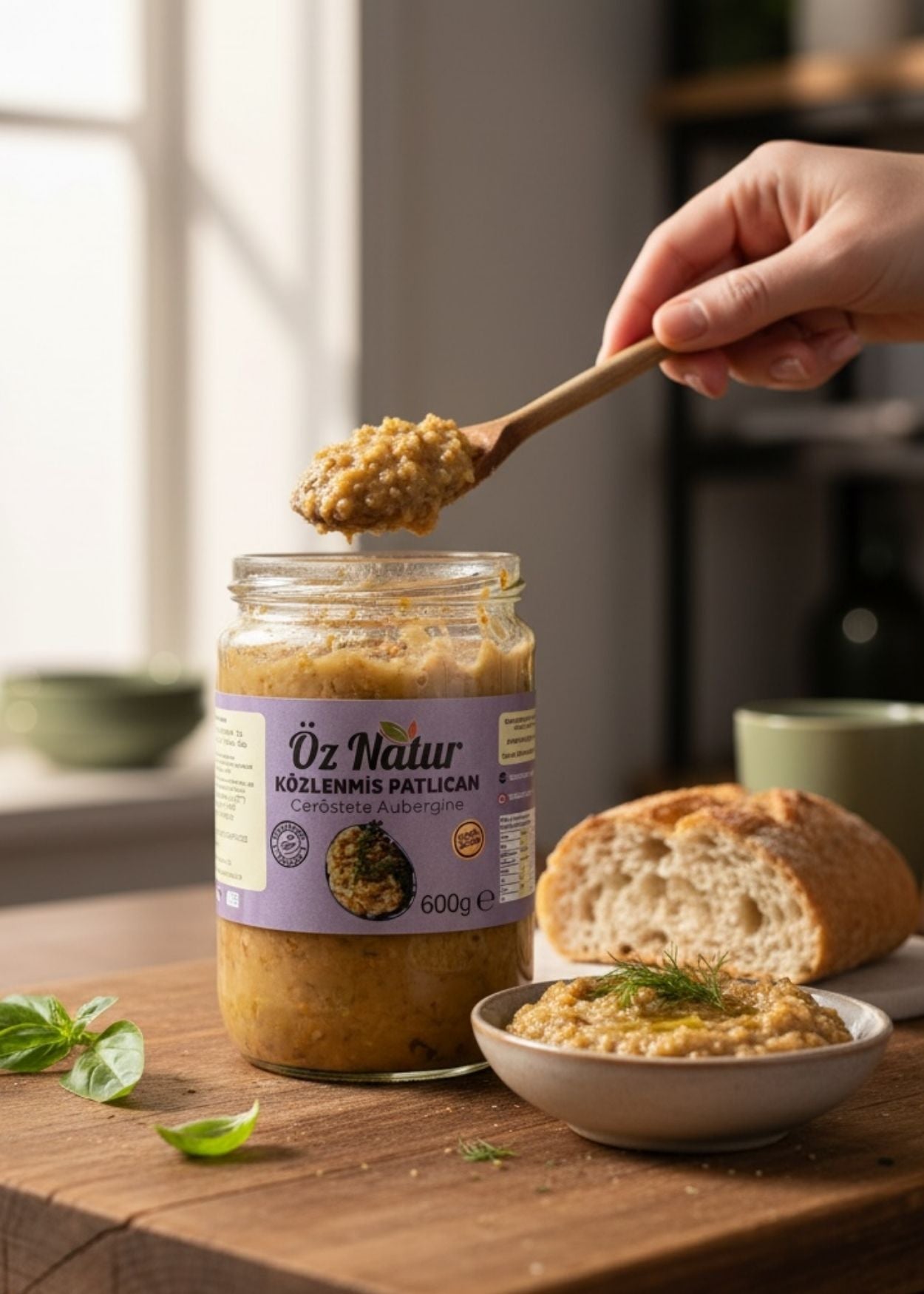 Geröstete Aubergine