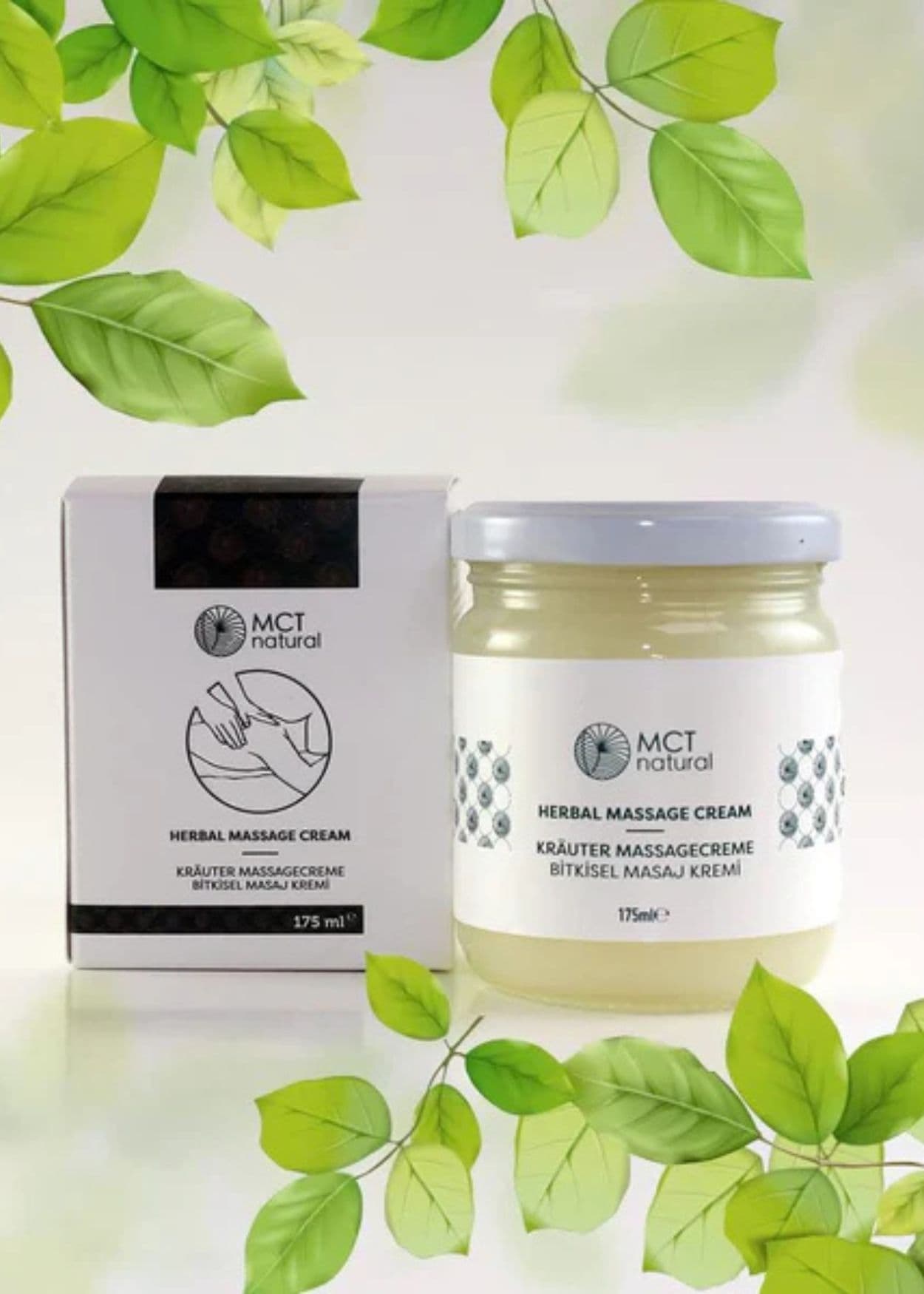 MCT Natural Kräuter Massagecreme