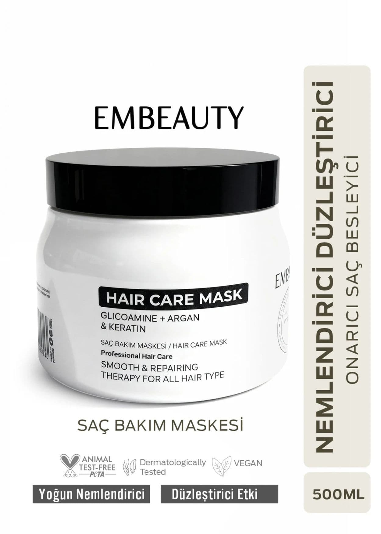 Embeauty Nährende und reparierende Intensiv-Haarpflegemaske mit Keratin-Effekt