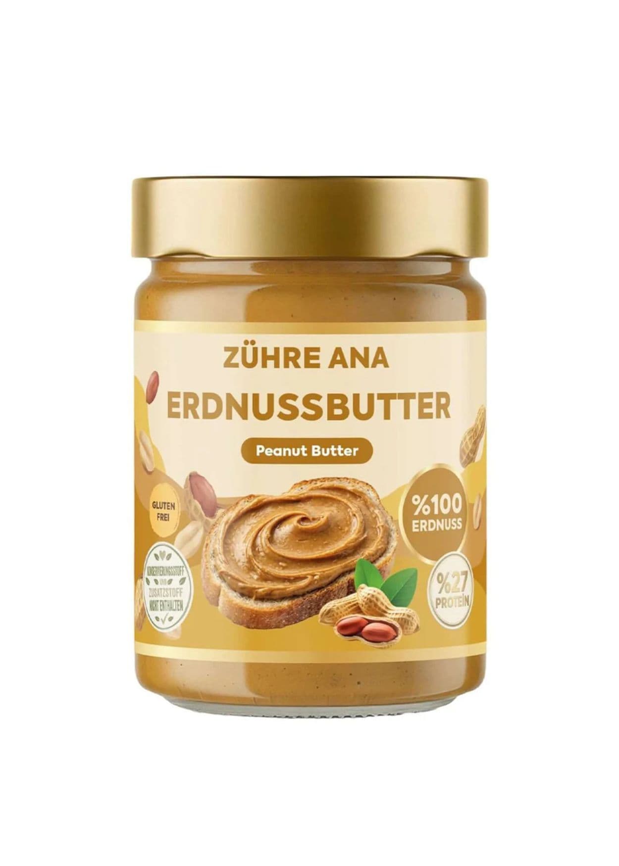 Zühre Ana Zuckerfreie 100% Erdnussbutter