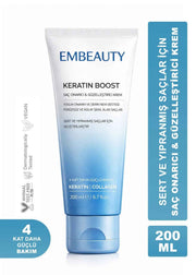 Embeauty Keratin Boost Reparierende und Volumen verleihende Haarspülung