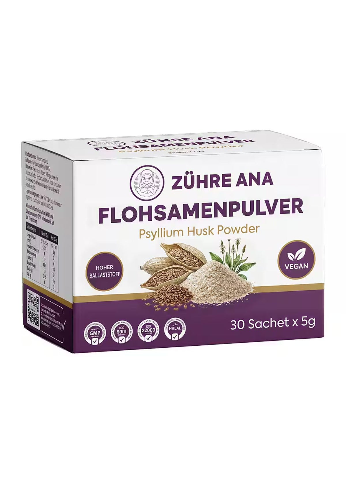 Zühre Ana Karnıyarık Otu (Psyllium) Tozu