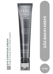 The Ceel Kühlende Augencreme mit Massage-Roll-on und Arnica-Montana-Extrakt gegen das Erscheinungsbild von Tränensäcken und Augenringen
