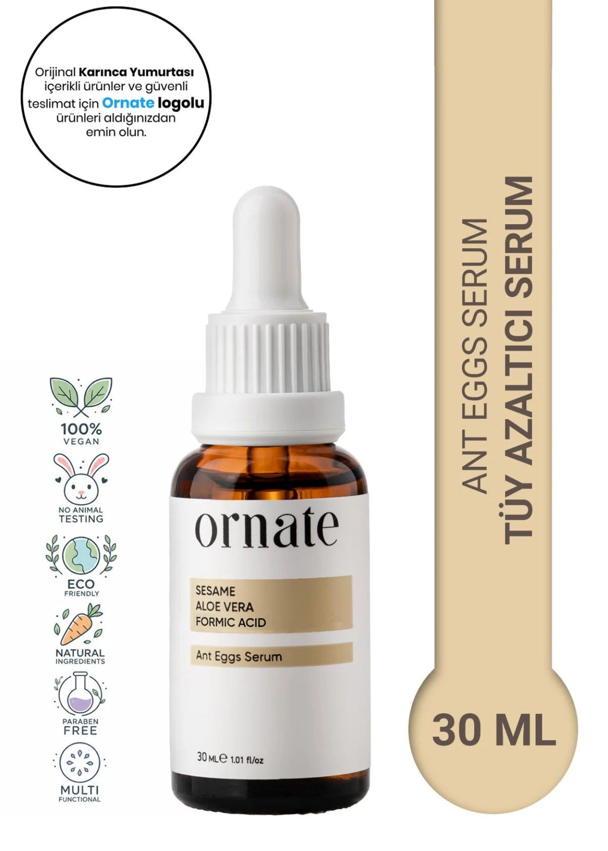 Ornate Ant Eggs Serum – Haarentfernungs-Pflege