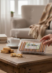 Türkische Süßware mit Keks