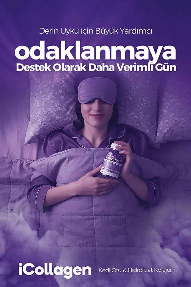 iCollagen Hydrolysiertes Kollagen mit Passionsblume, Melisse, Inulin & Pflanzenextrakten