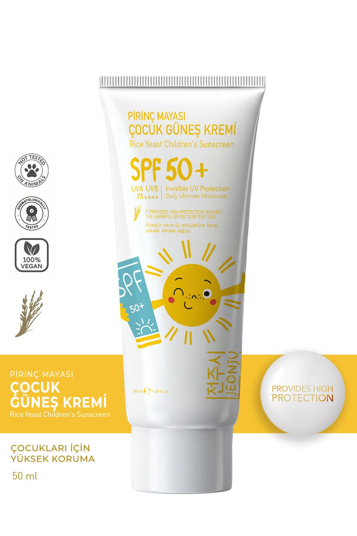 Reishefe Kinder-Sonnencreme SPF 50+ 50ml