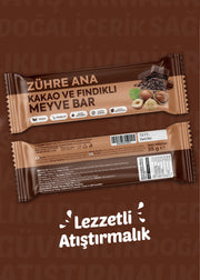 Zühre Ana Kakao- und Haselnuss-Fruchtriegel