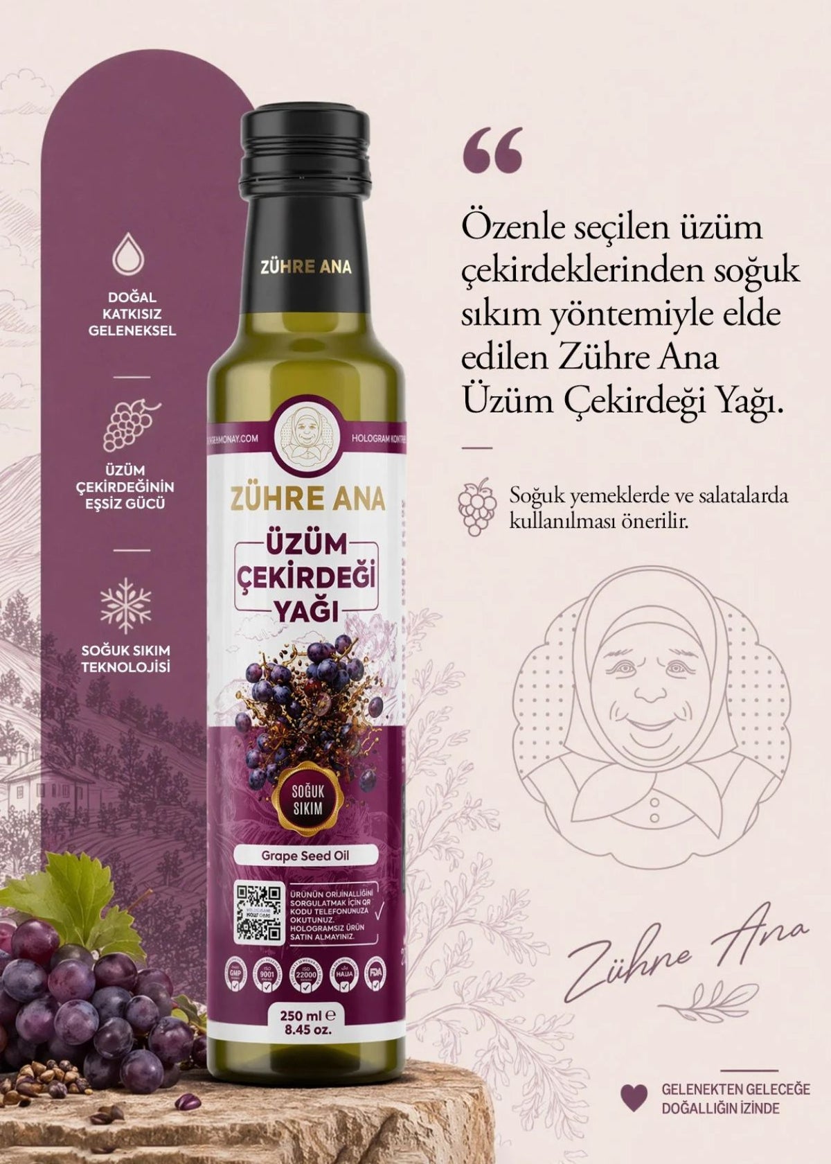 Zühre Ana Traubenkernöl