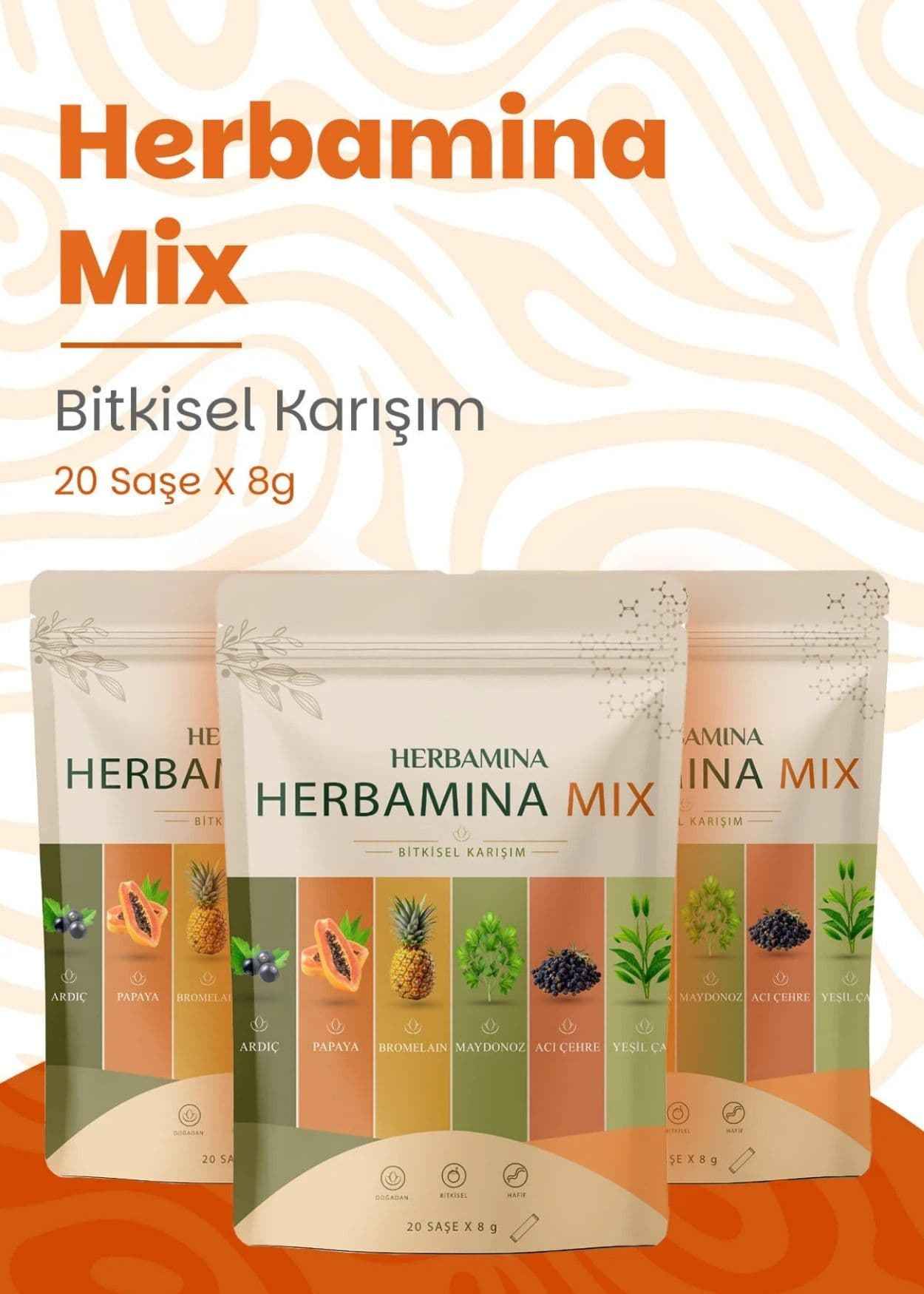 Herbamina Mix Bitkisel Karışım