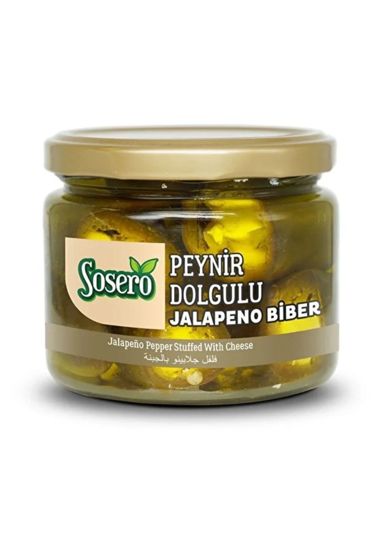 Sosero Jalapeño-Paprika mit Käsefüllung