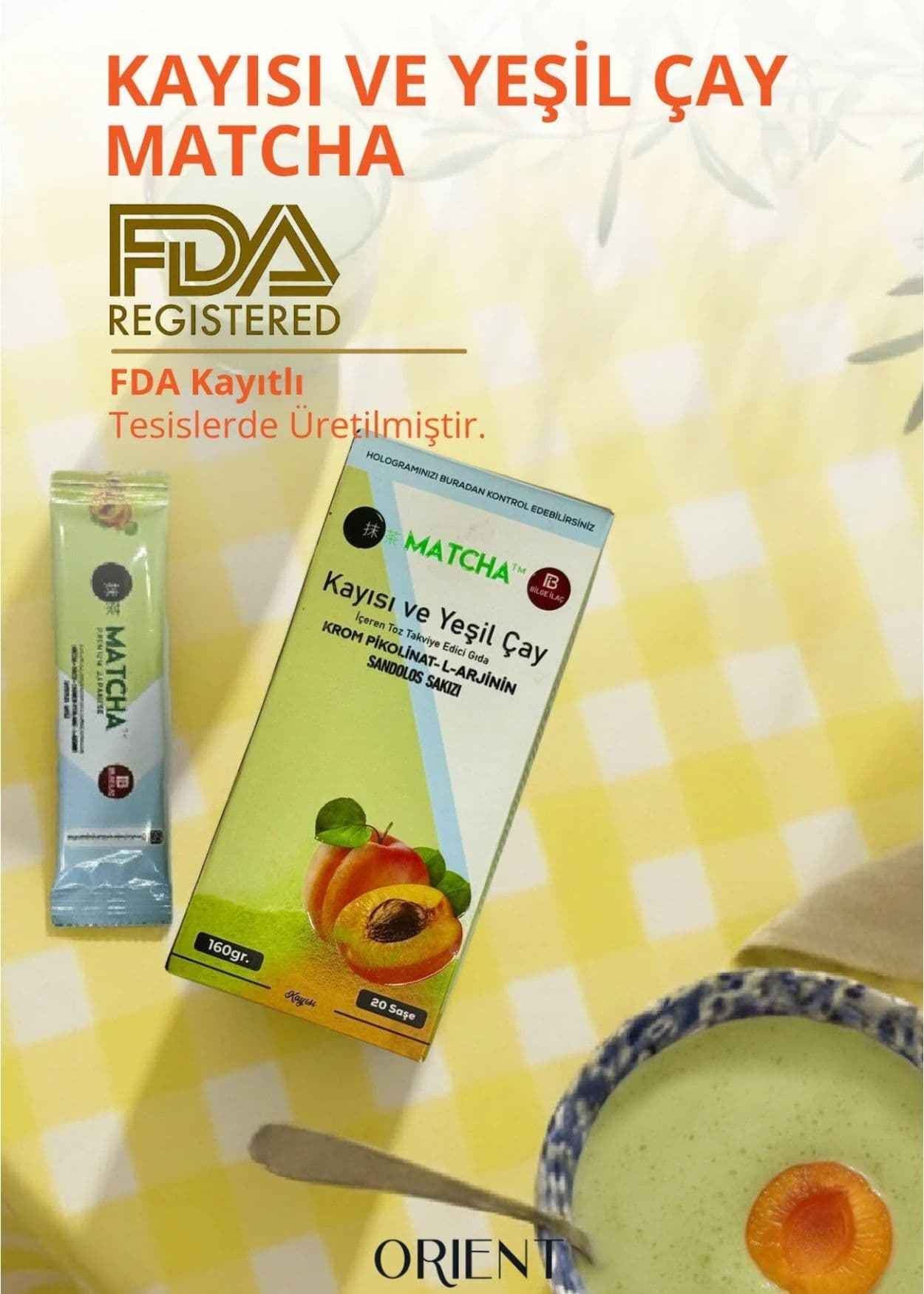Matcha Premium Japanese Aprikosenaroma Burner Formula Matcha Tee